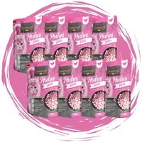 Leonardo Catfood Leonardo Frischebeutel Bundle - 8x85g verschiedene Sorten im Mixpaket Huhn Pur, Nassfutter für: Katzen