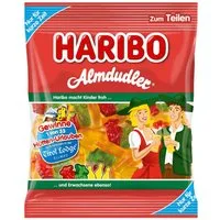 HARIBO Süßigkeit, Haribo Almdudler Fruchtgummi mit Holunderblütengeschmack Beutel 160g