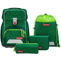 Step by Step Schulranzen Basis - Schulranzen Set 4tlg. (Green Grafics)