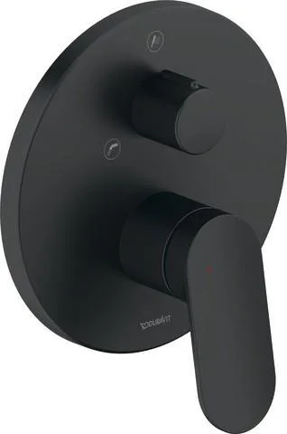 Duravit Wave Einhebel-Wannenmischer Unterputz Schwarz Matt 170x92x193 mm - WA5210012046 WA5210012046