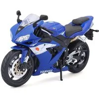 Maisto® Modellmotorrad Modellmotorrad - Yamaha YZF-R1 (blau, Maßstab 1:12), Maßstab 1:12, detailliertes Modell
