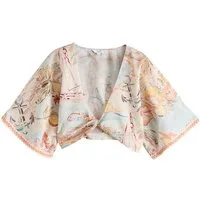 Next Strandshirt Cover-up mit Drehdetail vorne (1-tlg)