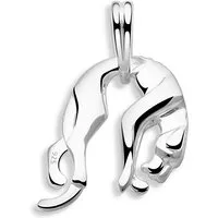 Tony Fein Kettenanhänger Lager Panther Anhänger Klein 925er Sterling Silber Massiv, Ösensenbreite 4,5mm