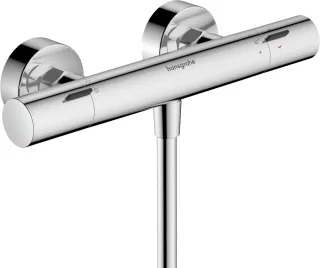 Hansgrohe Thermostat Ecostat Fine Brausenm. Aufputz DN15 m. verr. Sicherh.stop chrom, 13323000 13323000