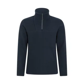 Mountain Warehouse Herren Cedar Half Zip Fleece Top (Blau)