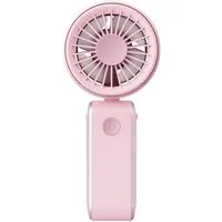 nsihing Handventilator Tragbarer Mini Ventilator, Faltbarer USB-Ventilator Wiederaufladbar, Tragbarer Ventilator Mit 3 Geschwindigkeitsstufen für Büro, Reisen