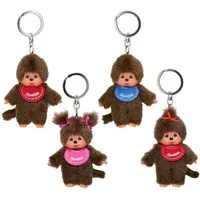 Sekiguchi Plüschfigur Monchhichi Plüschanhänger 10cm sortiert