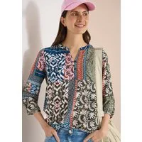 CECIL Klassische Bluse mit 3/4 Ärmeln