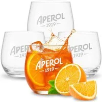 Maxito Cocktailglas als Aperol Gläser von hervorragender Qualität mit 500 ml, 4-tlg.