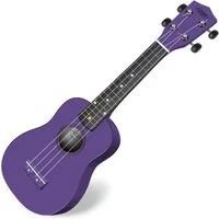 Classic Cantabile Ukulele Sopranukulele (Ukulele, Uke, 15 Bünde, leichtgängige Gitarrenmechanik)