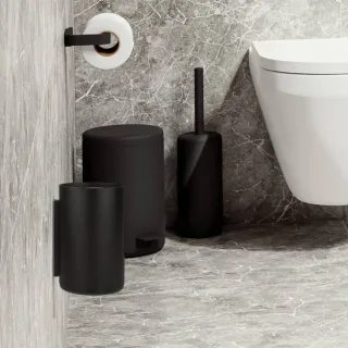 Zone Denmark Toilettenpapier Aufbewahrung hängend Rim | Wandmontage schwarz