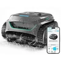 WYBOT Poolroboter C2 (2026 Upgrade) für Boden & Wand & Wasserlinie, Akku, (Energiesparmodus: 180 Minuten Laufzeit), Intelligente Navigation, automatische Routenplanung, Auto-Park-System