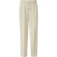 s.Oliver BLACK LABEL Stretch-Hose natur,Casual,Polyester,Unifarben,Wide Leg,Mittel