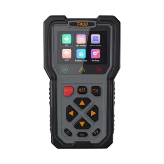 JDiag T400 Car Diagnostic Tool OBD2 Scanner Universal for 9 Protocols Injector Tester Battery Diagnostic Inspection Equi