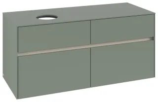 Villeroy & Boch Waschtischunterschrank Collaro C042B0 1200x548x500mm m. Bel. 4 Ausz. Waschtisch li S C042B0AF
