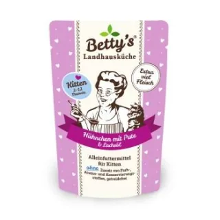 Betty's Landhausküche Kitten Frischebeutel - 12x 100g
