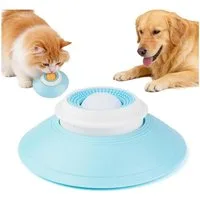 Ledander Futternapf Hundelickspielzeug, Lick Bowl Für Hunde, PP, Hund Leckt Futternapf mit Integrierter Drehkugel