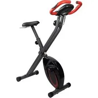 Fjoerdesports Liege-Heimtrainer faltbarer Fahrradtrainer, Heimtrainer mit LCD Trainingscomputer