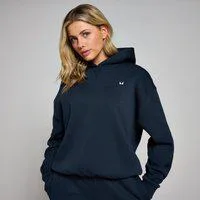MP Damen Basics Oversize-Kapuzenpulli – Dunkles Saphirblau - S