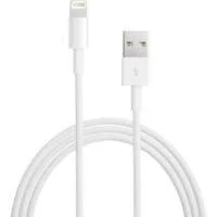 USB 2.0 Adapterkabel, USB-A Stecker > Lightning Stecker weiß, 2 Meter