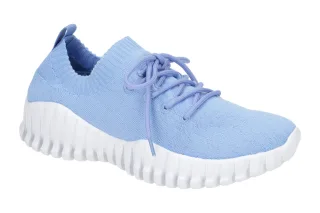 Bernie Mev. BM Gravity Damenschuhe steel blue ultraleicht Memory Foam