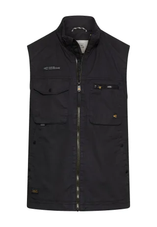 camel active - Outdoor Weste mit Innentaschen dark navy - Gr. - L