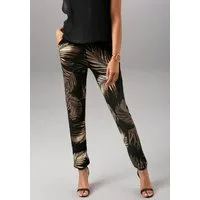 Aniston SELECTED Schlupfhose im Allover-Print