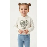 KIDS ONLY Kapuzensweatshirt KOGCOOPER LIFE LOV E LS HOOD FR SWT Baumwollmischung, regular fit