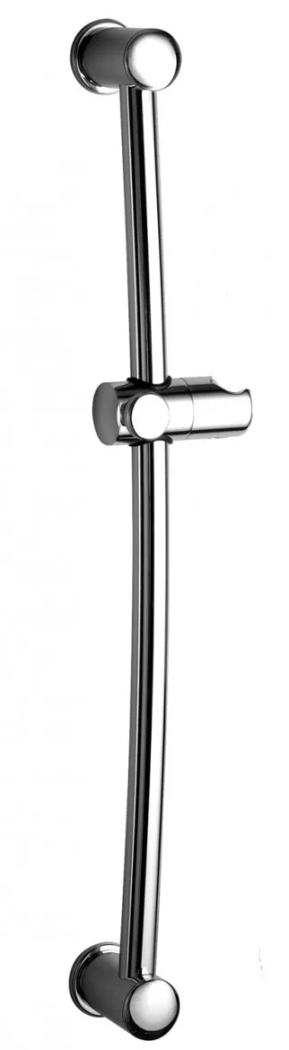 Herzbach Living Spa Wandstange Classic, rund gebogen 600mm chrom-Gold, 11.245700.1.02 11.245700.1.02