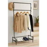 HTI-Line Garderobenständer Garderobe Steampunk aus Metall, (Stück, 1 St., 1 Garderobe), Garderobenständer