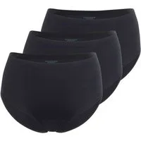 Schiesser Maxislip 3er Pack Invisible Soft (Spar-Set, 3-St) Maxi Slip - Unsichtbar selbst unter eng anliegender Kleidung