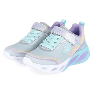 Skechers Sneaker RAINBOW BEAM - Gr. 34 - Silber - Textil & Synthetik