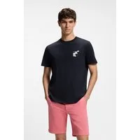 BOSS ORANGE T-Shirt Rückendruck, Relaxed Fit, reine Baumwolle