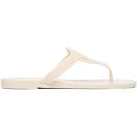 Nine West Nine West Damen-Flip-Flops in Creme Badepantolette