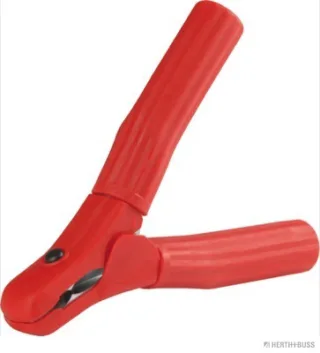 HERTH&BUSS Batterieladezange, + Pol, 100 A rot - 52289616