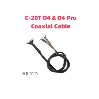 XF C-20T FPV Gimbal Cable Full Set & C-20T DJI 03/ HD Standard Coaxial Cables (300mm) for DJI O4 /O4 Pro Camera Harness