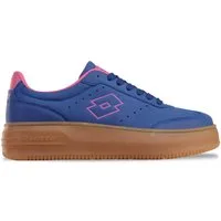 Lotto Sneaker - auf Honigfarbener Plateau-Sneakersohle