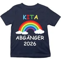 Youth Designz Print-Shirt Kinder T-shirt "KITA ABGÄNGER 2026" Kindergarten Abschluss T-Shirt mit trendigen Aufdruck für Jungen und Mädchen