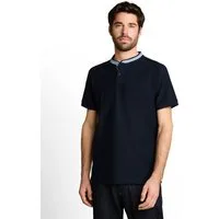 TOM TAILOR Kurzarmshirt mit kurzer Knopfleiste