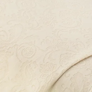 Jacquard-Jersey "Rosen", creme