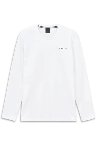 Bugatti Herren Langarmsweatshirt aus Baumwolle Modern Fit