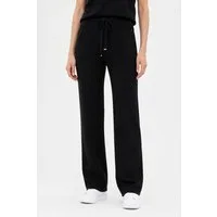 Passioni Strickhose Straight Fit mit Elastikbund im geraden Schnitt