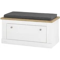 OTTO home Sitzbank WESTMINSTER (Breite ca. 92 cm, inkl. Sitzkissen), im romantischen Landhausstil