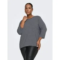 ONLY CARMAKOMA 3/4-Arm-Shirt CARLINA 3/4 SLEEVE V-NECK BLOUSE JRS