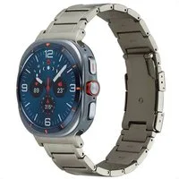 Accezz Smartwatch-Armband Accezz Mattes Titanstahlarmband für Samsung Galaxy Watch Ultra 2 (2026