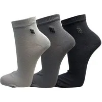 Riese Kurzsocken Harmony Herren Kurzschaft-Socken (Packung, 3er Pack) Logo Schriftzug