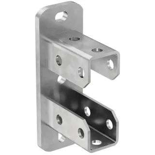 Fischer Sattelflansch SF L 124 feuerverzinkt - 538126