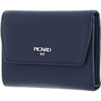 Picard Geldbörse Flap Wallet, aus echtem Rindsleder