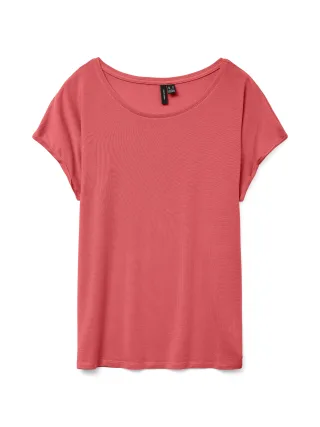 VERO MODA - VMAVA PLAIN SS TOP JRS NOOS Dubarry - Gr. - M