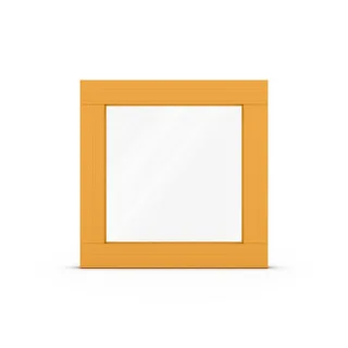 Holzfenster Kiefer hell, Classic 68mm, 510 x 510 mm, festverglasung, individuell konfigurierbar